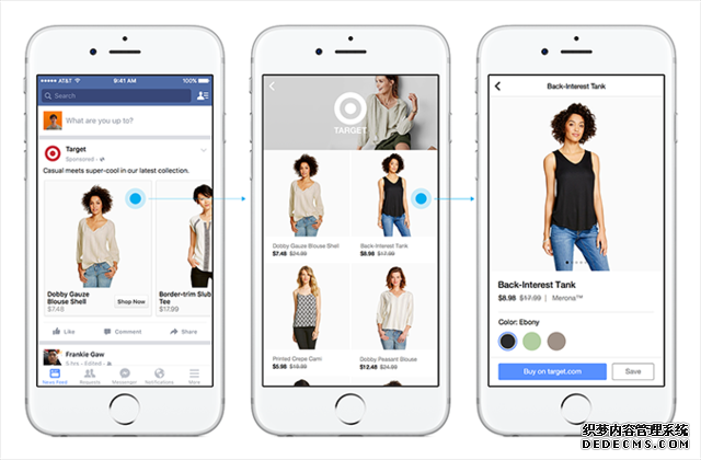 Facebook加强电商业务，推出购物栏目